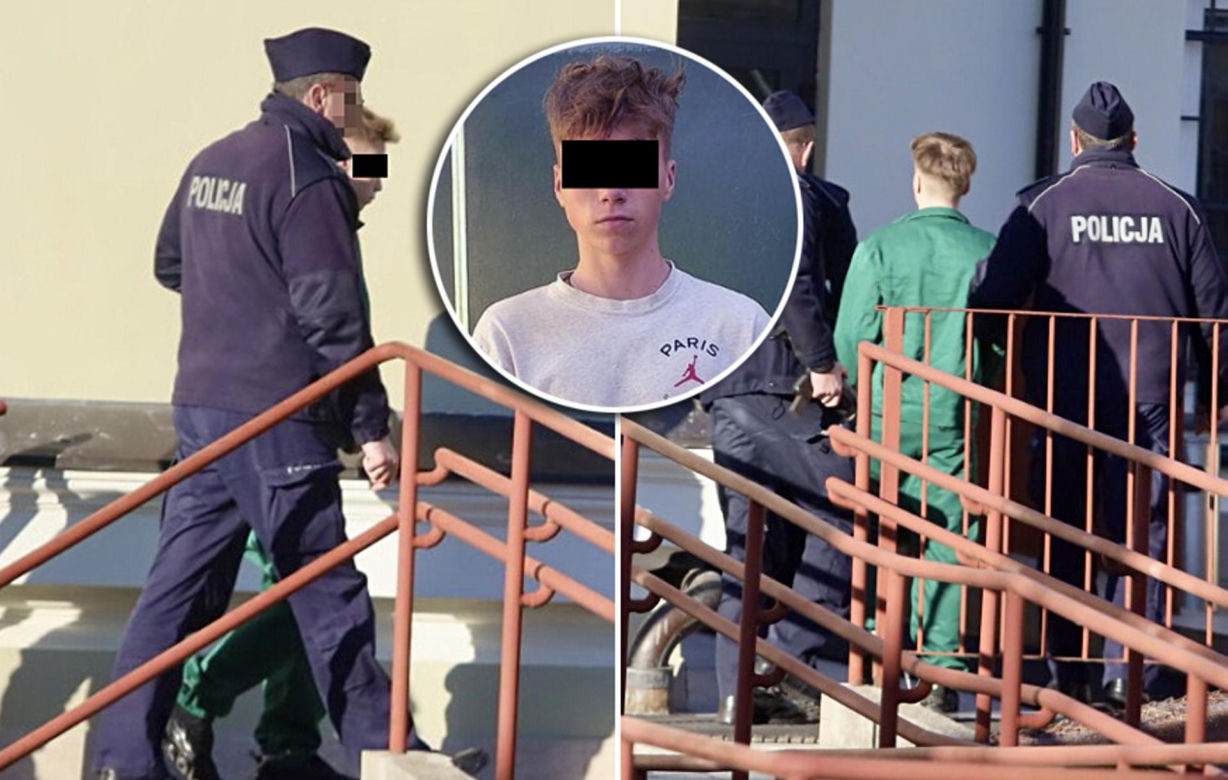 Bartosz G. przywieziony do Prokuratury Okręgowej w Płocku