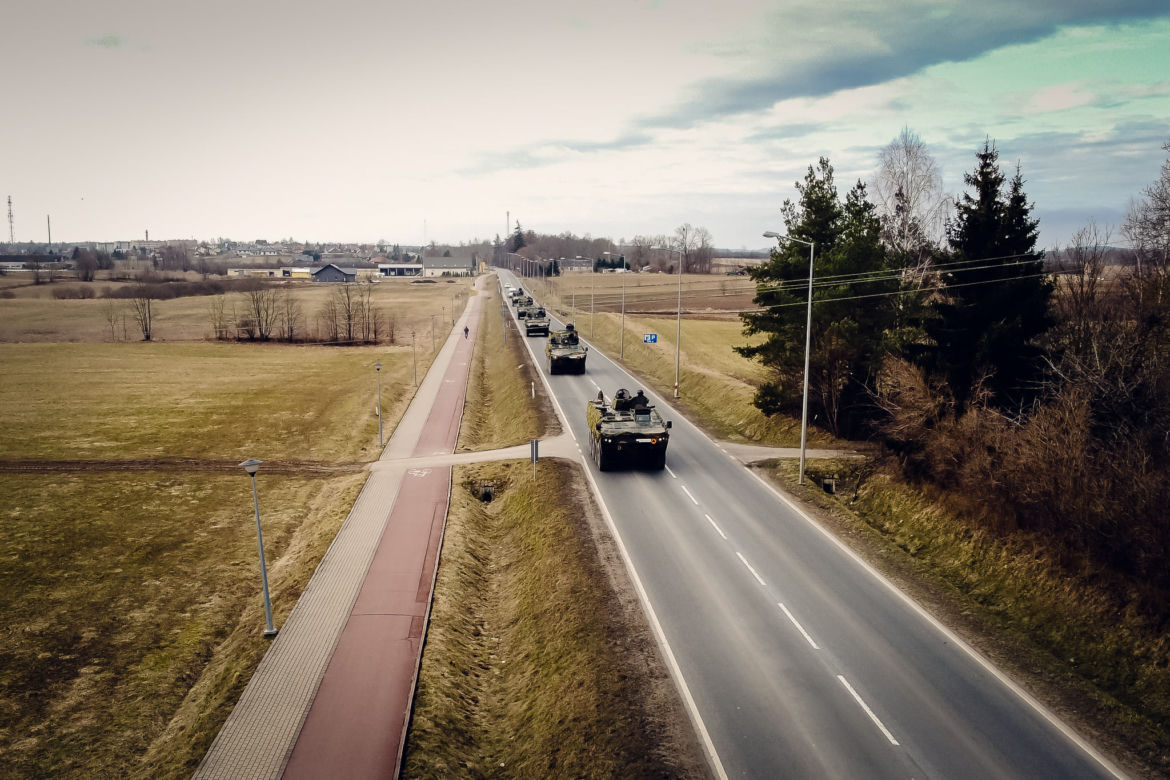 Wojskowe kolumny na drogach. Rozpoczęły się ćwiczenia “Bull Run”