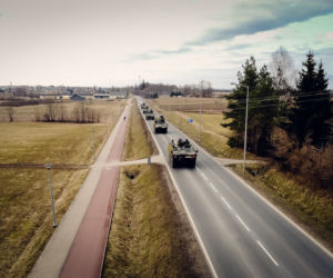 Wojskowe kolumny na drogach. Rozpoczęły się ćwiczenia “Bull Run”