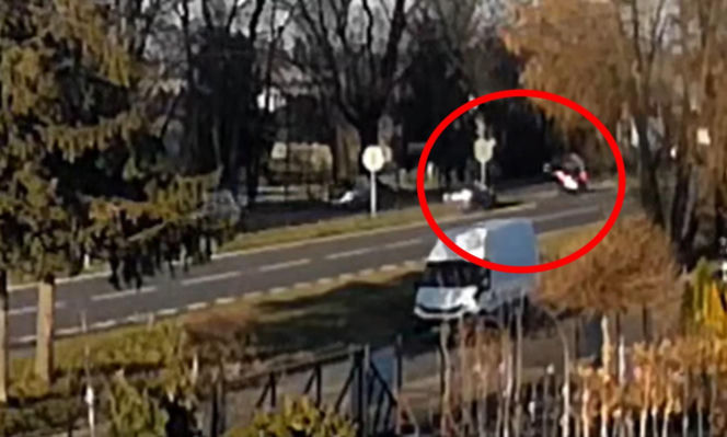 Wypadek w Ustroniu. Nagranie z monitoringu wiele wyjaśnia