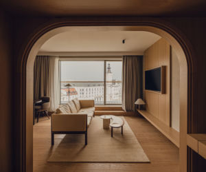 Hotel Puro na Starym Mieście. Wnętrza: GamFratesi