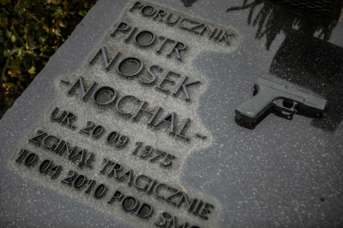 Grób ppor. Piotra Noska
