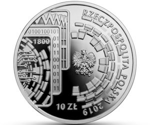 Moneta z okazji 100-lecia powstania PKO Banku Polskiego 