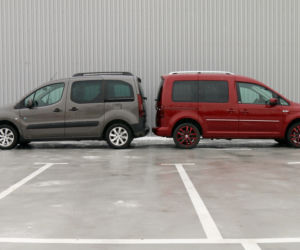 Volkswagen Caddy Trendline 2.0 TDI vs. Peugeot Partner Tepee 1.6 BlueHDi