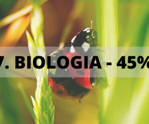 Miejsce 7: Biologia - 45%