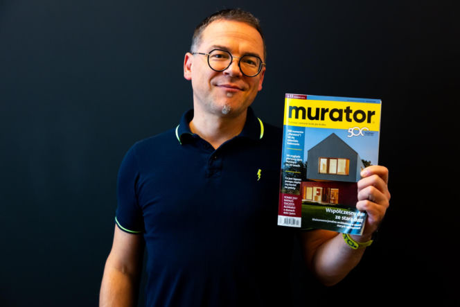 Redaktor naczelny miesięcznika Murator