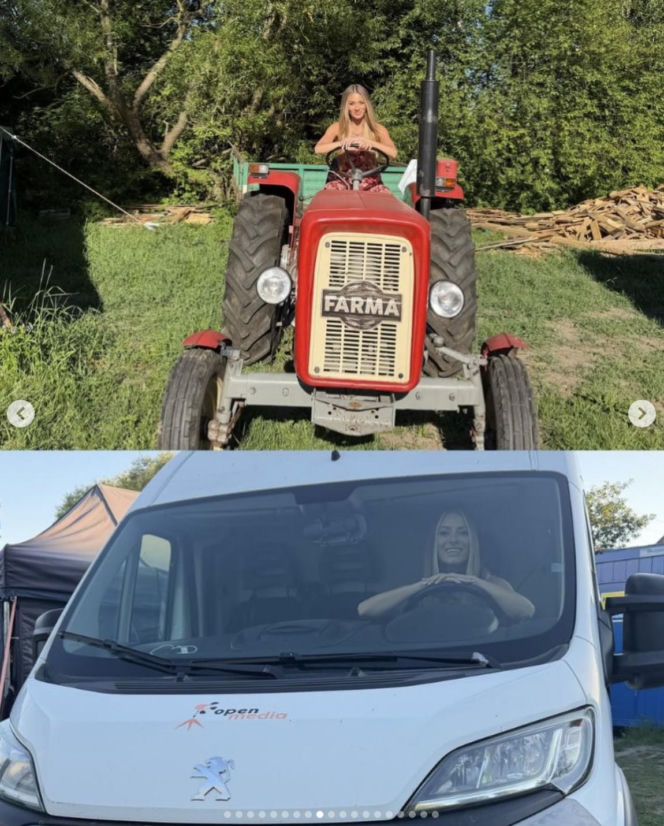 Marcelina Zawadzka na planie Farmy sezon 6