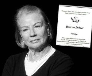 Pogrzeb Bożeny Dykiel. Rodzina aktorki ma szczególną prośbę do żałobników