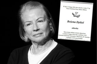 Pogrzeb Bożeny Dykiel. Rodzina aktorki ma szczególną prośbę do żałobników