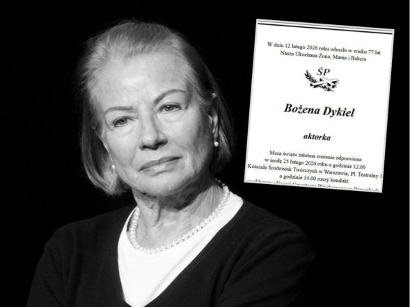 Pogrzeb Bożeny Dykiel. Rodzina aktorki ma szczególną prośbę do żałobników