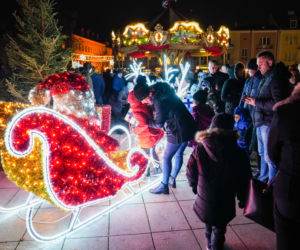 Białystok. Dekoracje świąteczne 2019/2020