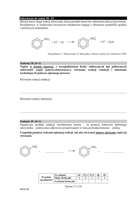 Matura 2020 ARKUSZE CKE: Chemia