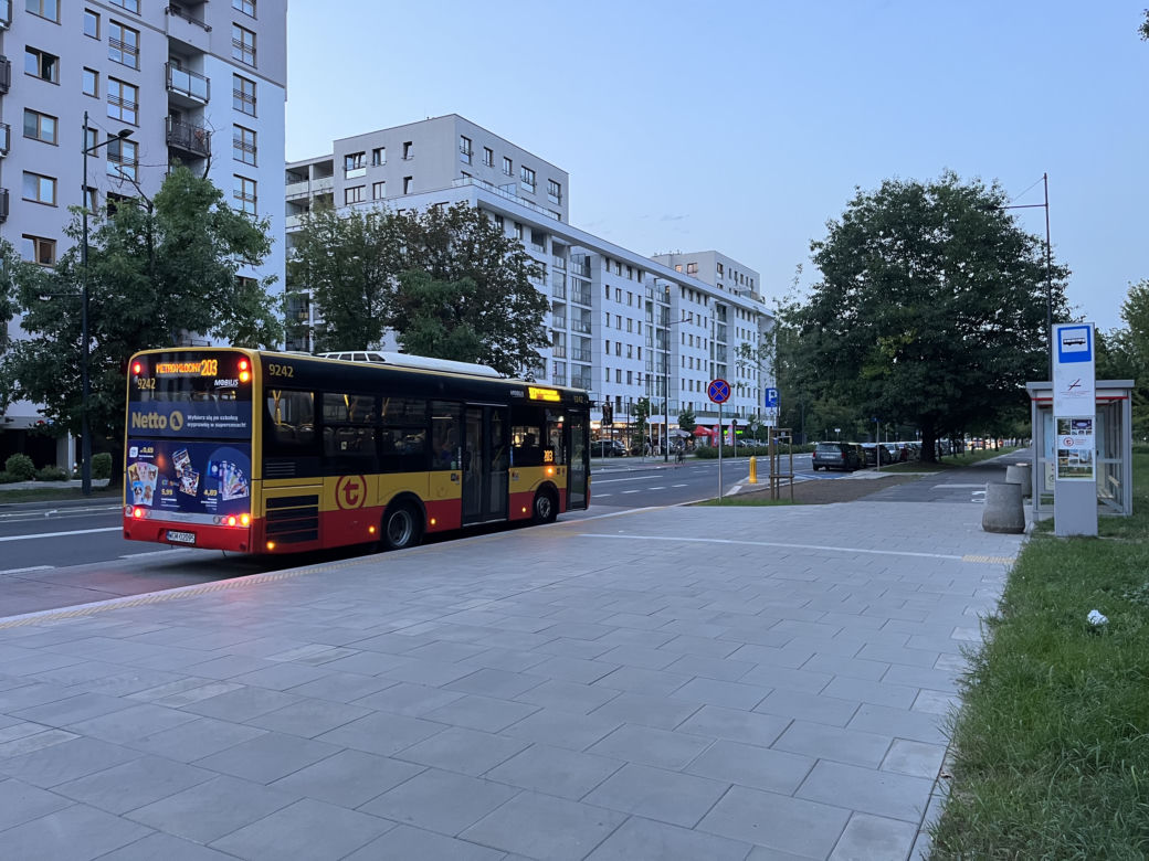 Trwają prace na ulicy Sokratesa na Bielanach 