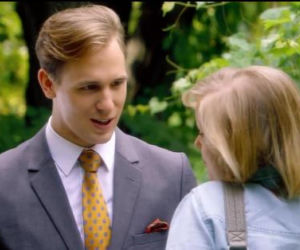O mnie się nie martw odc. 3. Marcin Kaszuba (Stefan Pawłowski), Iga Małecka (Joanna Kulig)
