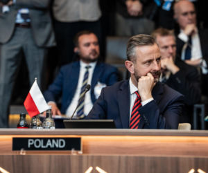 wicepremier - minister obrony narodowej Władysław Kosiniak-Kamysz wziął udział w spotkaniu ministrów obrony NATO w Brukseli