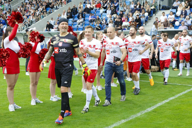 Gwiazdy na meczu TVP - Artyści