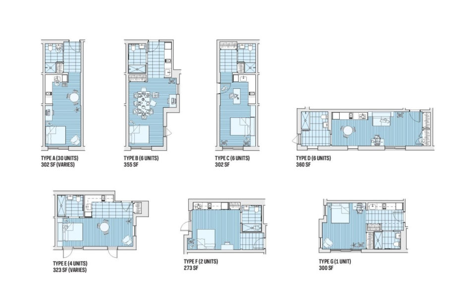 Modułowy mikroapartamentowiec na Manhattanie