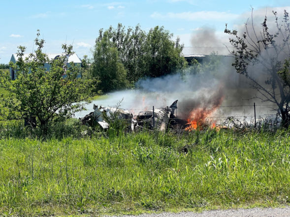 Samolot stanął w płomieniach. Zginęło 12 osób, w tym skoczkowie