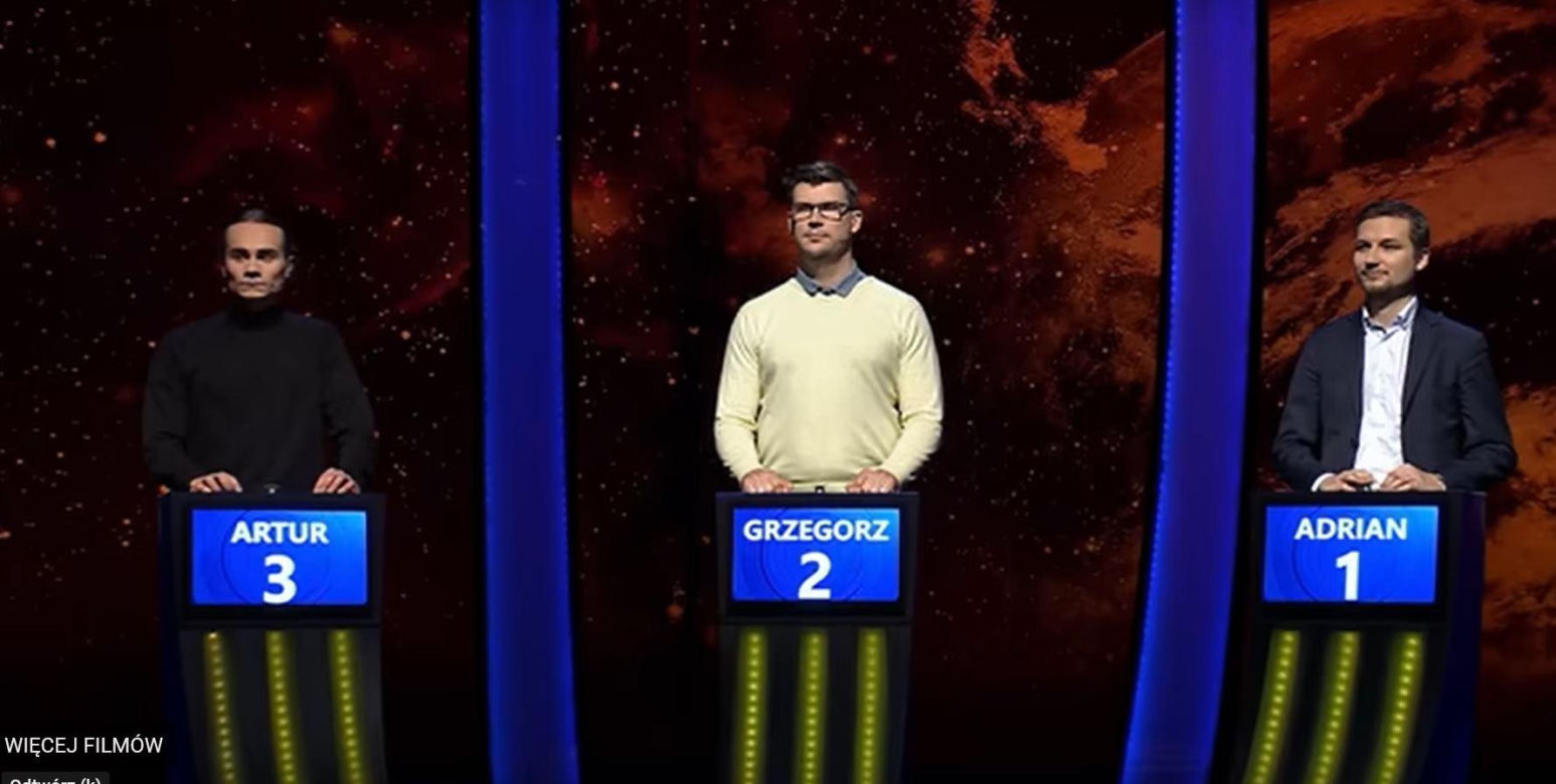 Artur Baranowski z "Jeden z dziesięciu"