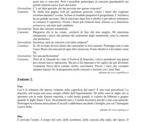 Matura 2020 ARKUSZE CKE: Język włoski podstawowy