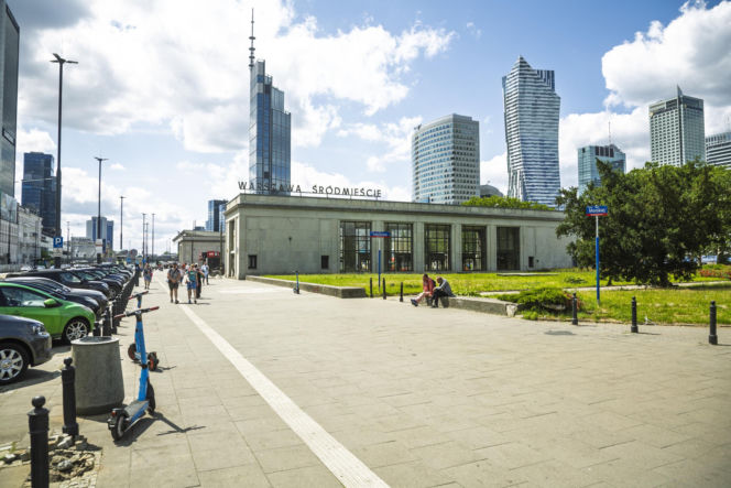 Warszawa dawniej i dziś. Dworzec Główny
