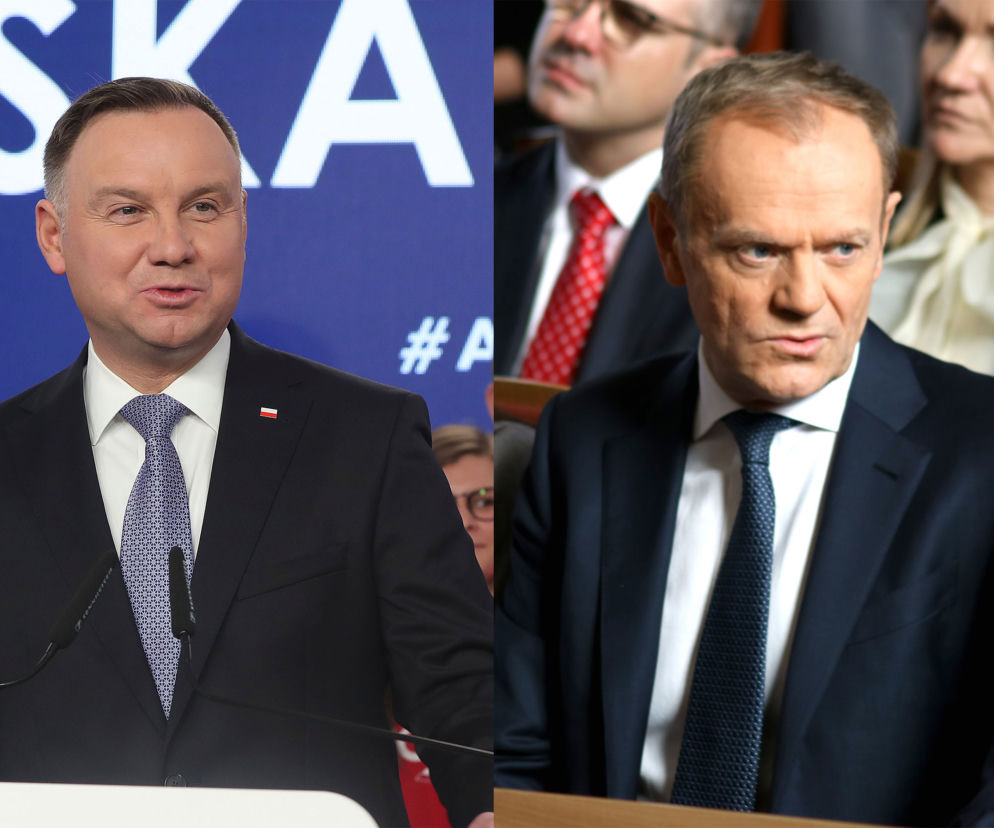 Andrzej Duda, Donald Tusk