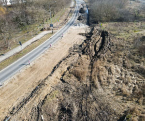 Nowy wiadukt przy ul. Kurlandzkiej w miejscu wyburzonego