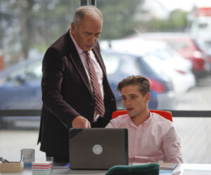 Pierwsza miłość po wakacjach 2020. Karol Weksler (Karol Strasburger), Oskar (Filip Gurłacz)