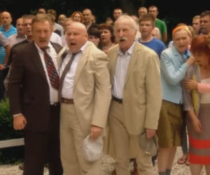 Ranczo 8 sezon odc. 103. Pietrek, Stach Japycz, Hadziuk, Solejuk, Hadziukowa, Więcławska, Solejukowa