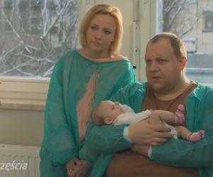 Barwy szczęścia po wakacjach 2015. Sabina (Barbara Kurzaj), Andrzej Tomala (Bartłomiej Nowosielski)