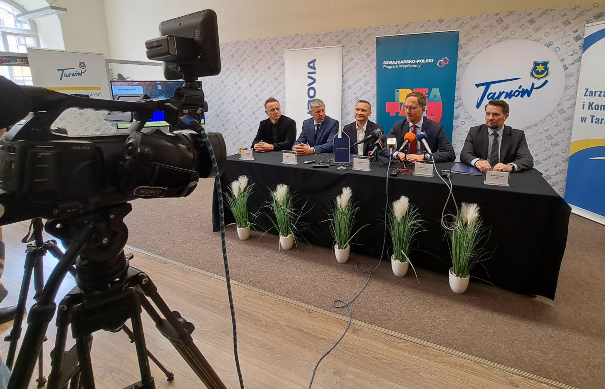 Podpisanie umowy na remont ul. Lwowskiej w Tarnowie