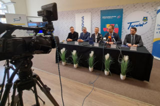 Podpisanie umowy na remont ul. Lwowskiej w Tarnowie