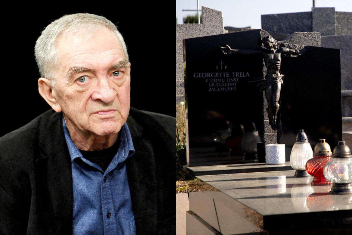 Jerzy Trela i jego grób