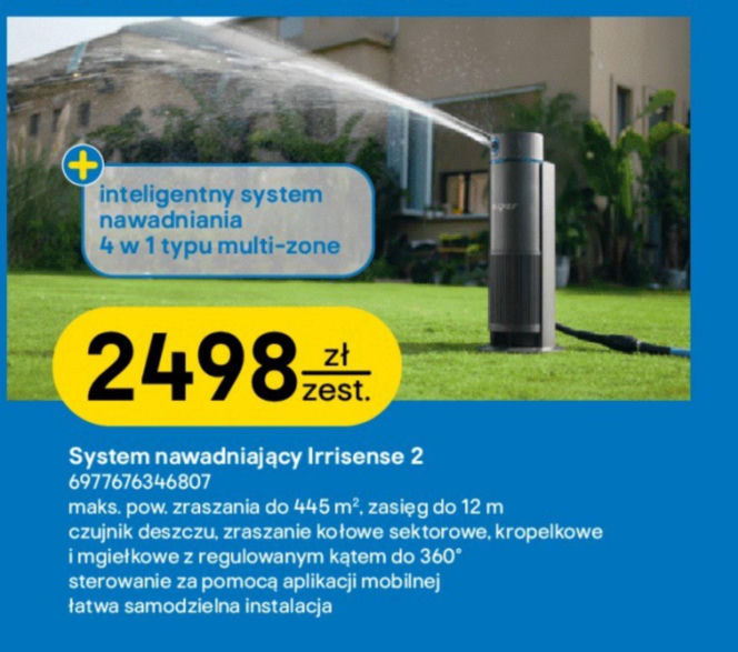 System nawadniający Irrisense 2