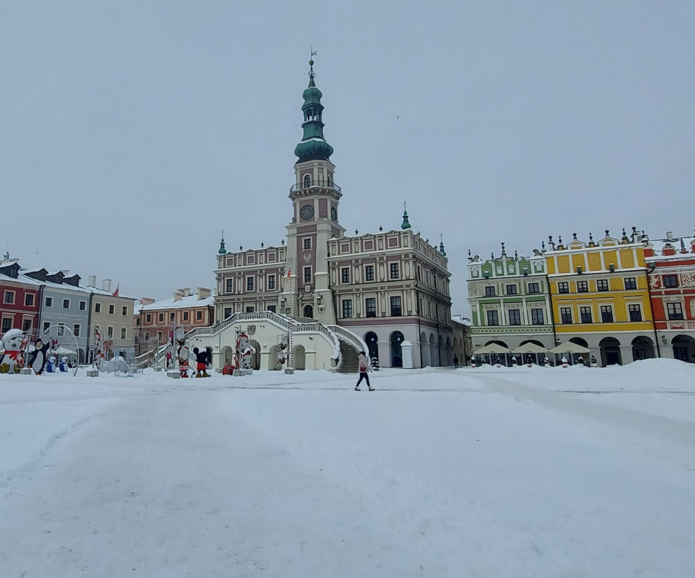 Zima w Zamościu