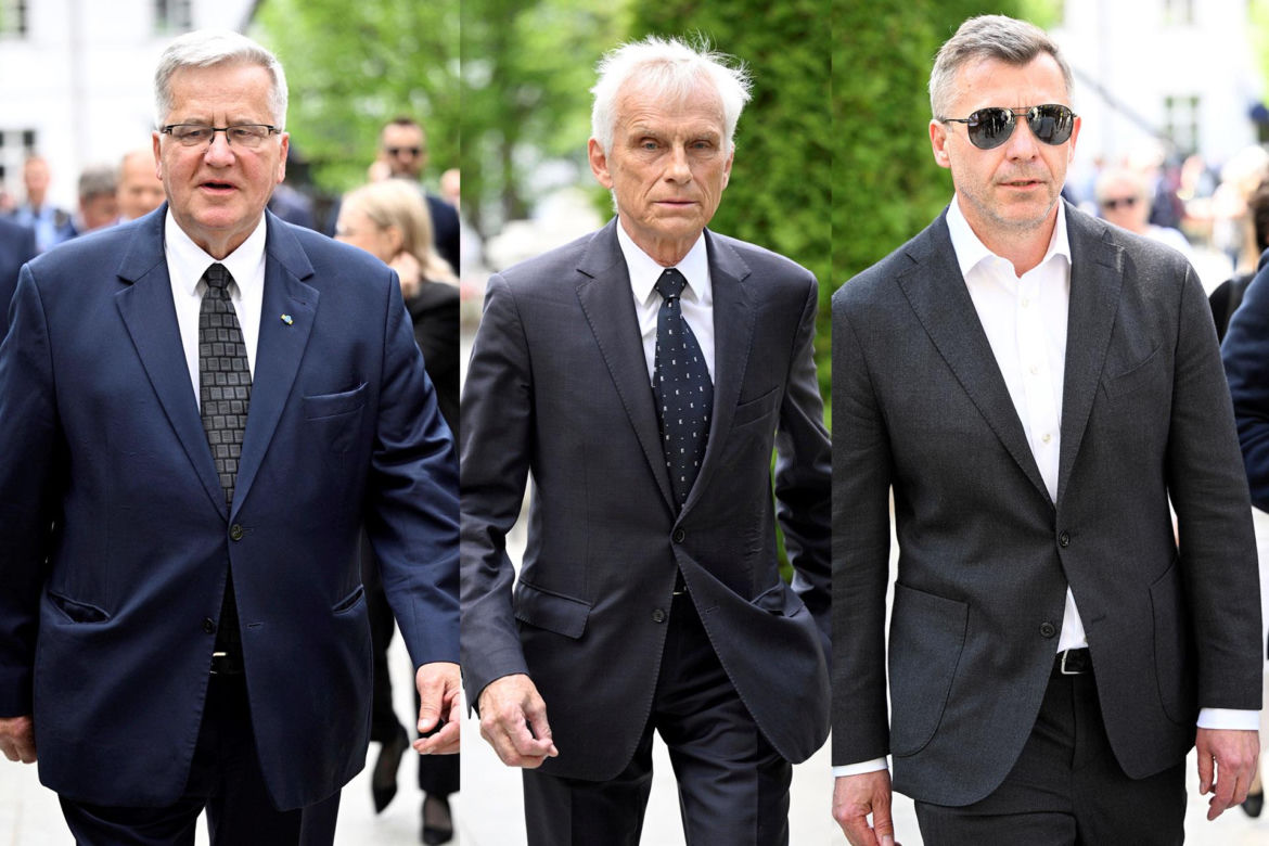 Bronisław Komorowski & Marcin Święcicki & Wojciech Olejniczak