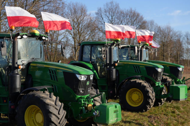 Protest rolników na Dolnym Śląsku