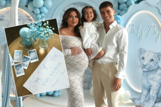 Baby shower Wersow i Friza na bogato? Popularna para czeka na synka! Tylko spójrzcie na ozdoby