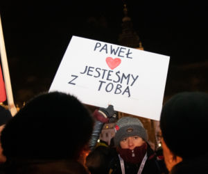 Kraków solidarny z Gdańskiem. Tłumy na marszu milczenia [ZDJĘCIA]