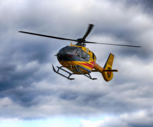 Wybuch instalacji w kamperze. Dwie osoby trafiły do szpitala. Kobieta ciężko poparzona