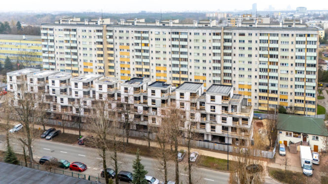 Wola Księcia Janusza w Warszawie w budowie