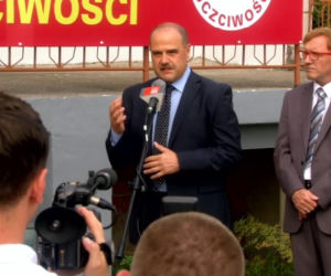 Ranczo 9 sezon odc. 117. Czerepach (Artur Barciś), senator Kozioł (Cezary Żak)