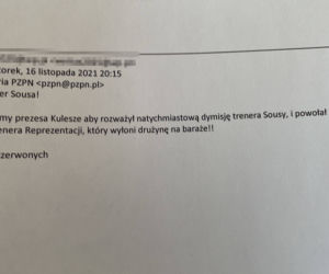 Zaskakujące maile kibiców do PZPN