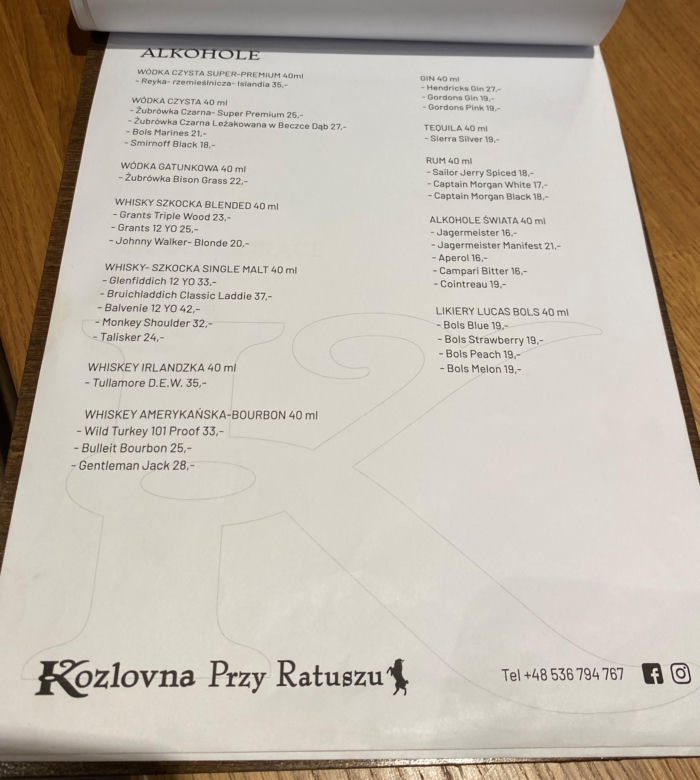 Kozlovna Przy Ratuszu w Zielonej Górze. To czwarty lokal znanej sieci w Polsce