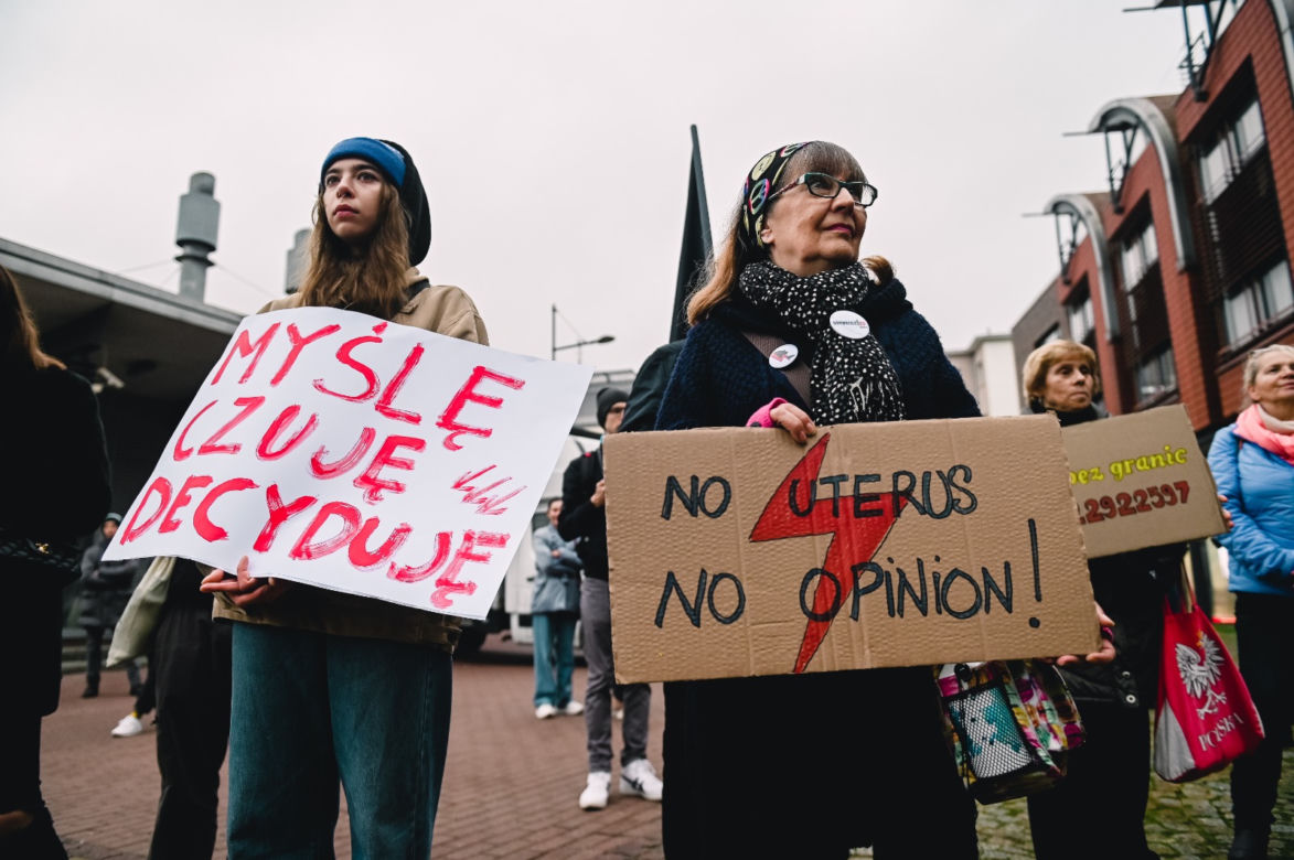 Protest aborcyjny w Gdańsku