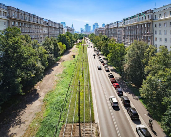 Park kieszonkowy pojawi się w centrum Warszawy. Zastąpi dawne żwirowisko