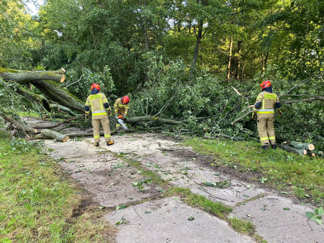 Burze nad Polską. Strażacy podali miażdżące dane. Pogoda jak z koszmaru