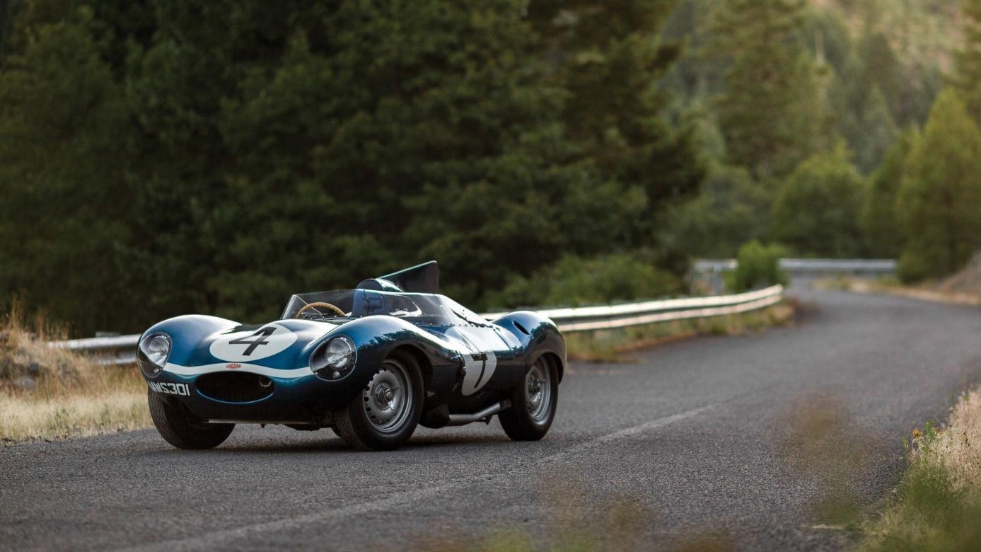 Jaguar D-Type, zwycięzca wyścigu 24h Le Mans z 1956 roku