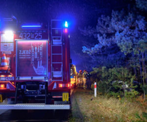 Za kierownicą siedziała 35-letnia kierująca. Kobieta poniosła śmierć na miejscu