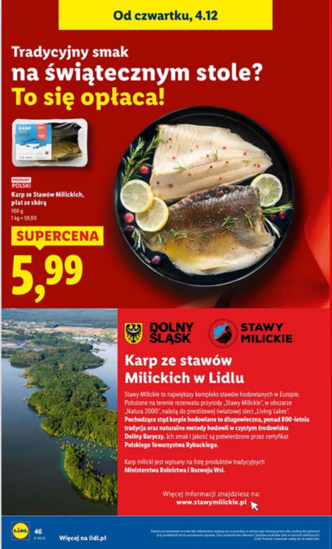 KARP. Ceny w marketach 2025